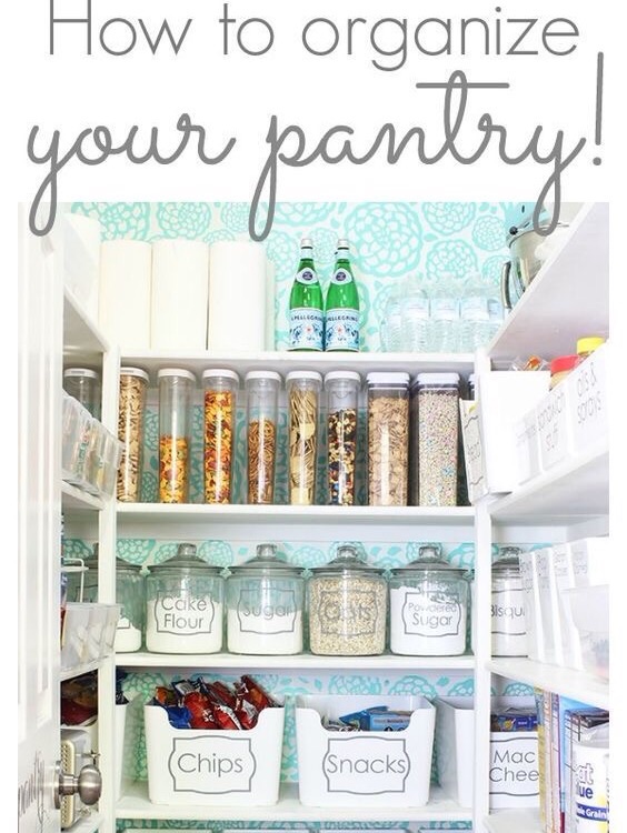 Organize Your Pantry